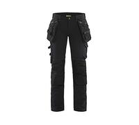 Blaklader 71981644 PANTALON D'ARTISAN EN STRETCH À 4 VOIES POUR FEMMES, Noir, taille D24