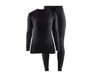 Blaklader 72021707 le sous-vêtement des femmes s'illumine, noir/fleur bleue, taille XXL