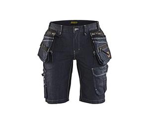 Blaklader 79921141 shorts LADIES CRAFTMAN X1900 STRETCH, Bleu marine/Noir, taille C38