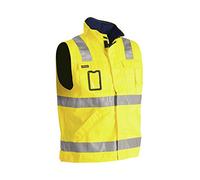 Blaklader 85051804 WAISTCOAT, Jaune/Marine, taille XXL