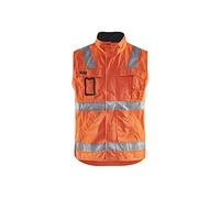 Blaklader 85051804 WAISTCOAT, Orange/Bleu marine, taille S