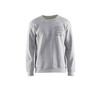 Blaklader 91851157 SWEAT SHIRT LIMITÉ, Mélange de gris, taille XL