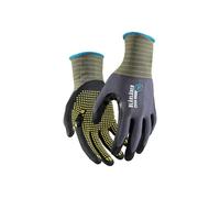 Blakläder Gants de travail 2935 Nitrile adhérence par points Gris clair T10