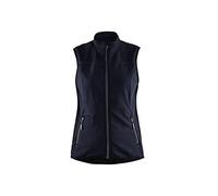Blaklader 38512516 DAMES SOFTSHELL GILET, Marine noire/Noir, taille XXXL