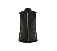 Blaklader - Gilet sans manches softshell femme - 9933 Noir/Jaune fluo