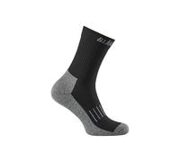 Blaklader Lot de 3 Paires de Chaussettes en Coton - Noir/Gris foncé 40-42 - Chaussures de sécurité