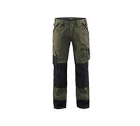 BLAKLADER Pantalon de travail paysagiste - 1454 - Vert foncé - 48 - Jambes longues