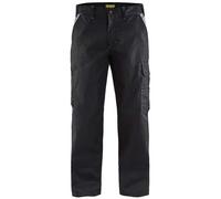 Blaklader - Pantalon De Travail Pour L'Industrie 1404 - Noir/gris Clair L - Fr(46) - Se(c52) - Courtes
