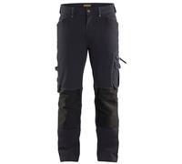 BLAKLADER Pantalon stretch 4D sans poches flottantes X1900 - 19891644 - Gris foncé - 46 - Jambes standards