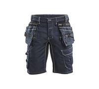 Blaklader Short de Travail X1900 Artisan Stretch 2D 1992 - Marine/Noir 4XL - FR(58) - SE(C64) - Standards - Vêtements de Travail