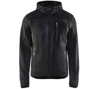 BLAKLADER Veste tricotée à capuche - 4930 - Gris foncé / Noir - XS