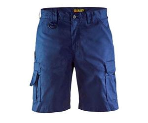 Blakläder 144718008900C52 Shorts Taille C52 Bleu Marine