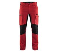 Blakläder 145918455699D116 Pantalon Service Stretch Taille D116 Rouge/Noir