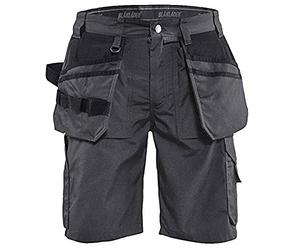Blakläder 152618459899C44 Short d´Artisan Léger Taille C44 Vert Foncé/Noir