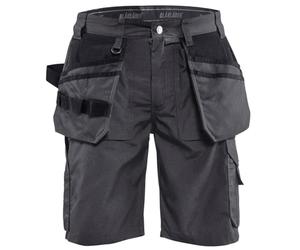 Blakläder 152618459899C48 Short d´Artisan Léger Taille C48 Vert Foncé/Noir