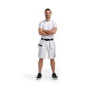 Blakläder 153612101000C50 Short Taille C50 Blanc