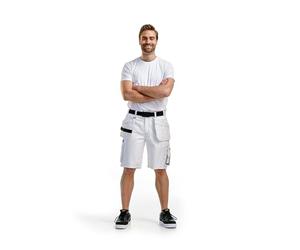 Blakläder 153612101000C50 Short Taille C50 Blanc