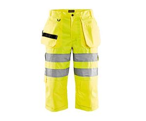 Blakläder 153918043300C46 High vis Pantacourt classe 2 Taille C46 Jaune
