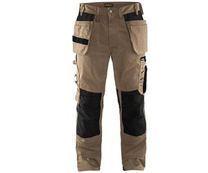 Blakläder 155518602799C50 Pantalon Artisan Taille Gris Pierre/Noir, Gris/Noir, C50