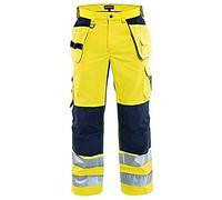 Blakläder 156518113399D124 Pantalon-Artisan haute visibilité Taille D124 Jaune/Noir