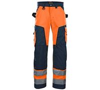 Blakläder Blakläder Pantalon de signalisation, orange / bleu marine, Taille de confection DE: 52 Quantité:1
