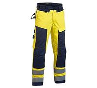 Pantalon Artisan Multinormes Jaune-Fluo/Marine 15781514 - Taille au choix
