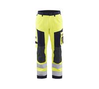 Pantalon Artisan Multinormes Jaune-Fluo/Marine 15781514 - Taille au choix
