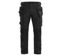 Blåkläder 1750 Pantalon De Travail Denim Stretch Avec Poches À Outils - Noir - Taille 48