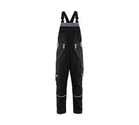 Blakläder 286115169994D128 Cotte à bretelles Retardant-Flamme Taille Noir/Gris, D128