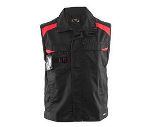 Blakläder 316418009956M Gilet sans manches industrie Taille M Noir/Rouge