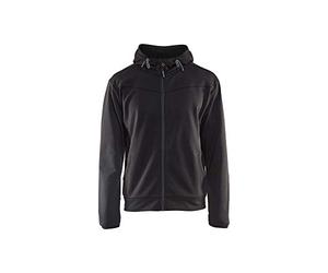 Blakläder 3363252699984XL Sweat zippé, Noir/gris Foncé, 4XL