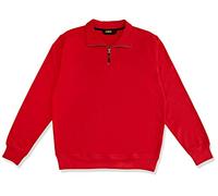 Blakläder 336911585600L Sweat col Camionneur Taille L Rouge