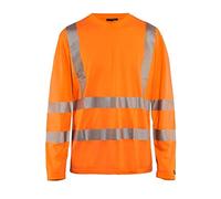 Blakläder 338510135300XXXL T-Shirt haute-visibilité avec manches longues Taille Orange, XXXL