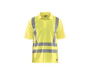Blakläder 3391101133004XL Polo à manches longues, Taille 4XL, Jaune