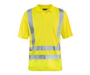 Blakläder 339110113300M Polo à manches longues, Taille M, Jaune