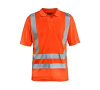 Blakläder 339110115300S Polo à manches longues, Taille S, Orange