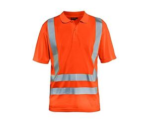 Blakläder 339110115300S Polo à manches longues, Taille S, Orange