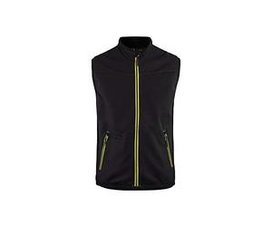 Blakläder 385025169933XXL Gilet softshell, Noir/jaune, Taille XXL