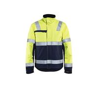 Blakläder 406915143389XS Veste d'hiver "multinormes" Taille Jaune/Bleu Marine, XS
