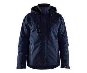 Blåkläder 4484 Veste D'hiver Légère Extensible Dans Les 4 Sens - Bleu Marine Foncé/Noir - XL