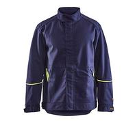 Blakläder 480115018933XL Veste de Soudeur Taille Bleu Marine/Jaune, XL