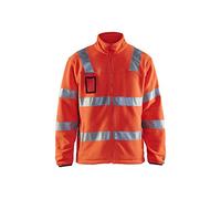 Blakläder 483325605500XXL Veste-polaire haute visibilité classe 3 Taille XXL Rouge