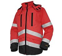 Blakläder 4837197755994XL High Vis Veste imperméable class 3 Taille 4XL Rouge/Noir