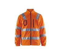 Blakläder 485325605300XXL High Vis Veste polaire class 3 Taille XXL Orange