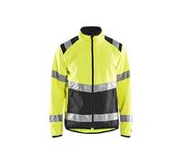 Blakläder 487725163399XXXL Veste Softshell classe 2 Taille XXXL Jaune/Noir