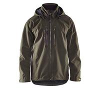 Blakläder 489019774599XL Veste d'hiver technique, Vert Olive Foncé/noir, Taille XL
