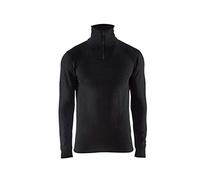 Haut de sous-vêtement col zippé - BLAKLADER - XWarm Noir T.S 489417069900-S