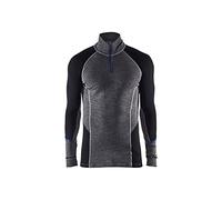 Haut de sous-vêtement col zippé - BLAKLADER - Warm T.S 489917329699-S