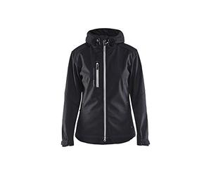 Blakläder 491925179992S Veste softshell pour femme, Noir/Argent, Taille S