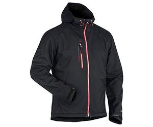 Blakläder 4949251799564XL Veste À Capuche Imperméable Taille 4XL Noir/Rouge